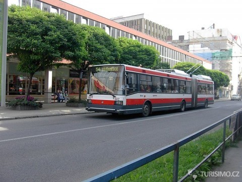 Trolejbusová doprava v Ústí nad Labem je v provozu od roku 1988, autor: Ondrej.konicek