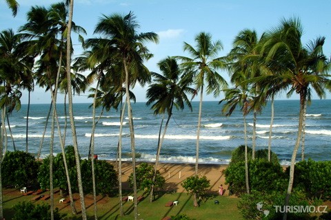 Srí Lanka pláž