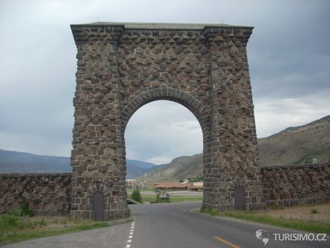 Vstup do Yellowstonského parku