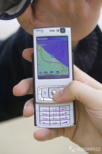 GPS software v mobilu, autor: Matt Biddulph
