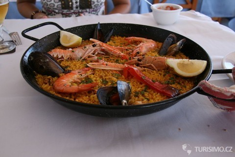 Paella s mořskými plody, autor: Tamorlan