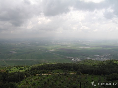 Údolí Jizreel odděluje Galileu od Samáří