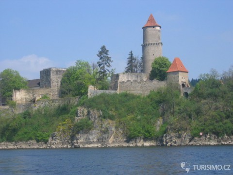 hrad Zvíkov je nejvýznamnější raně gotická stavba u nás, autor: Esperanto-klubo Písek