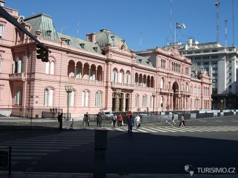Cara Rosada, neboli Růžový dům je sídlem vlády v čele s prezidentem, autor: Ken Walker