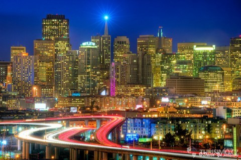San Francisco je čtvrté největší město Kalifornie, autor: davidyuweb