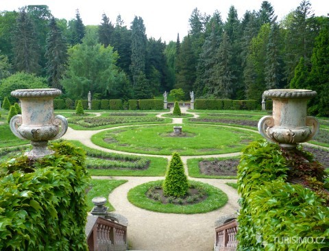 Zahrada zámku Konopiště, autor: zamekkonopiste