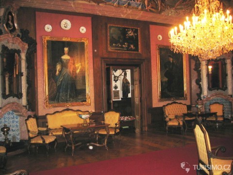 Jeden z pokojů zámku Konopiště, autor: zamekkonopiste