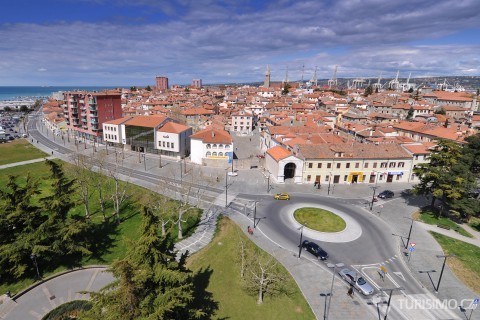 Panorama města Koper