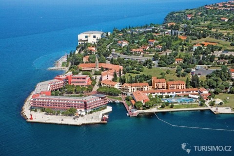 Panoramatický pohled na Portorož
