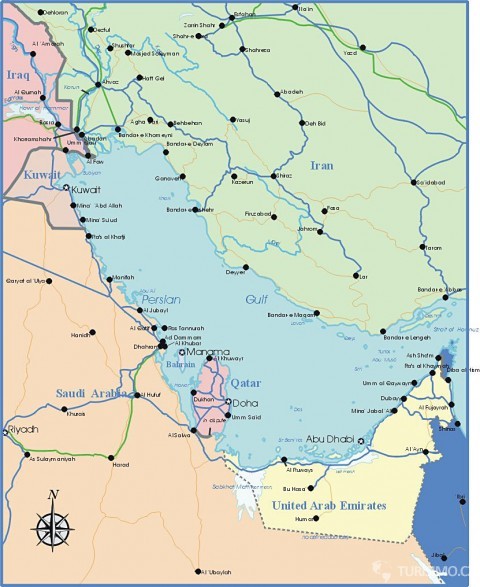 Perský záliv je významným místem ropných nalezišť, autor: ali abadan