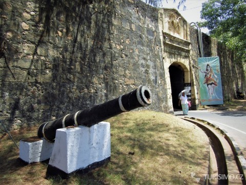 Vstupní brána do pevnosti Fort Frederik, Trincomalee