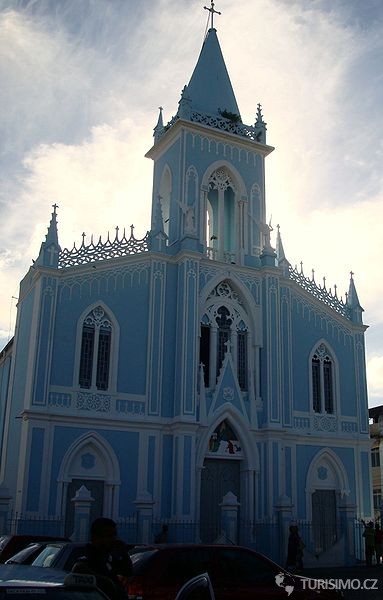 kostel, Salvador, Brazilie