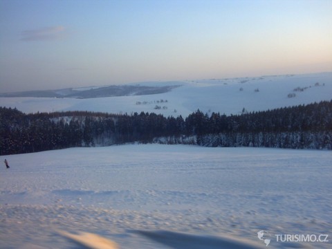 Krušné hory v zimě, autor: Thomas